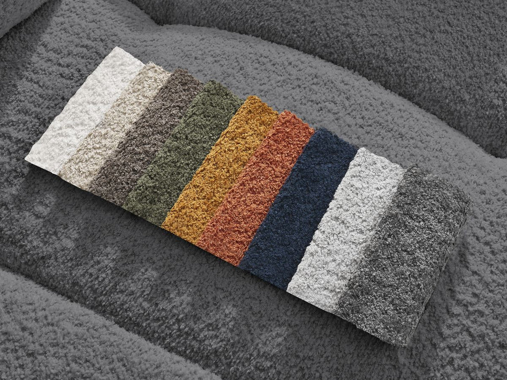 Roxelane - Pouf - Tissu Bouclette