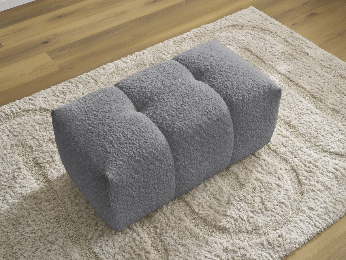 Roxelane - Pouf - Tissu Bouclette