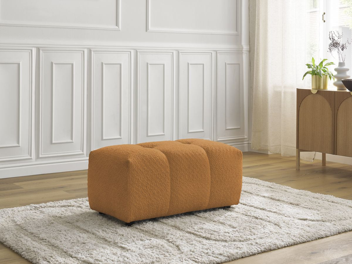 Roxelane - Pouf - Tissu Bouclette