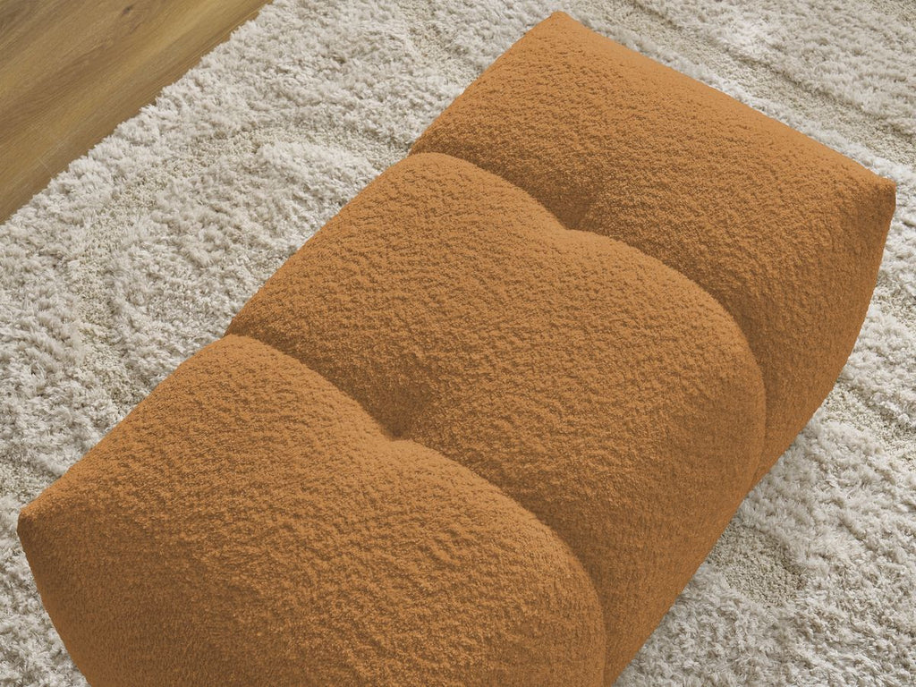 Roxelane - Pouf - Tissu Bouclette