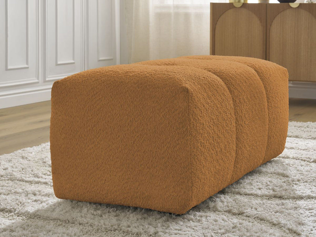 Roxelane - Pouf - Tissu Bouclette