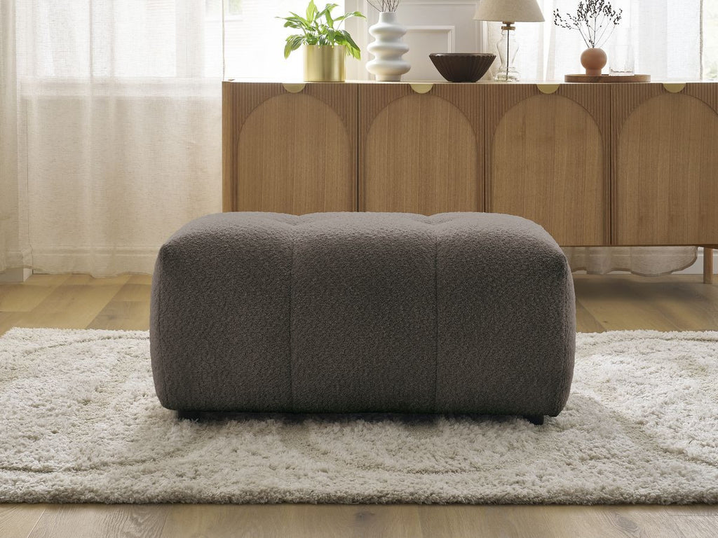 Roxelane - Pouf - Tissu Bouclette
