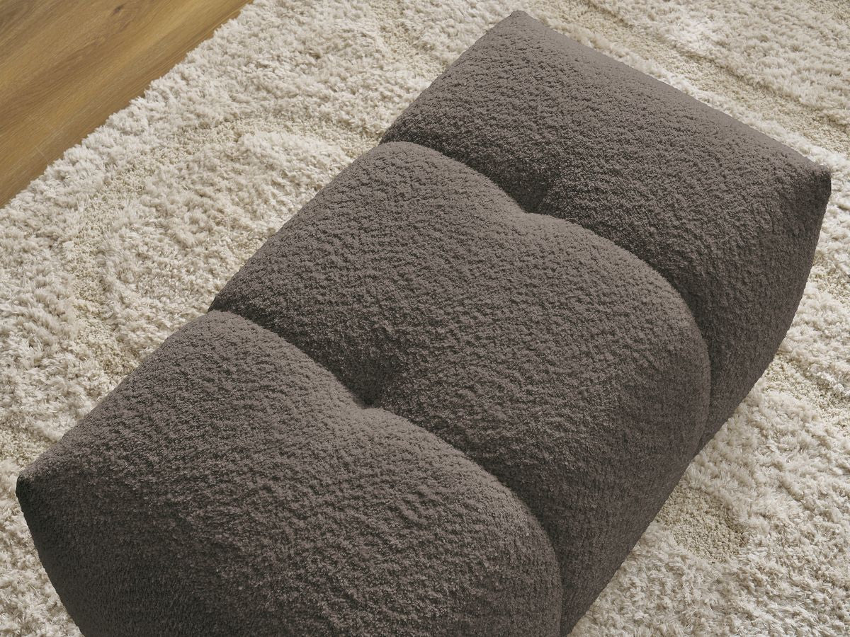 Roxelane - Pouf - Tissu Bouclette