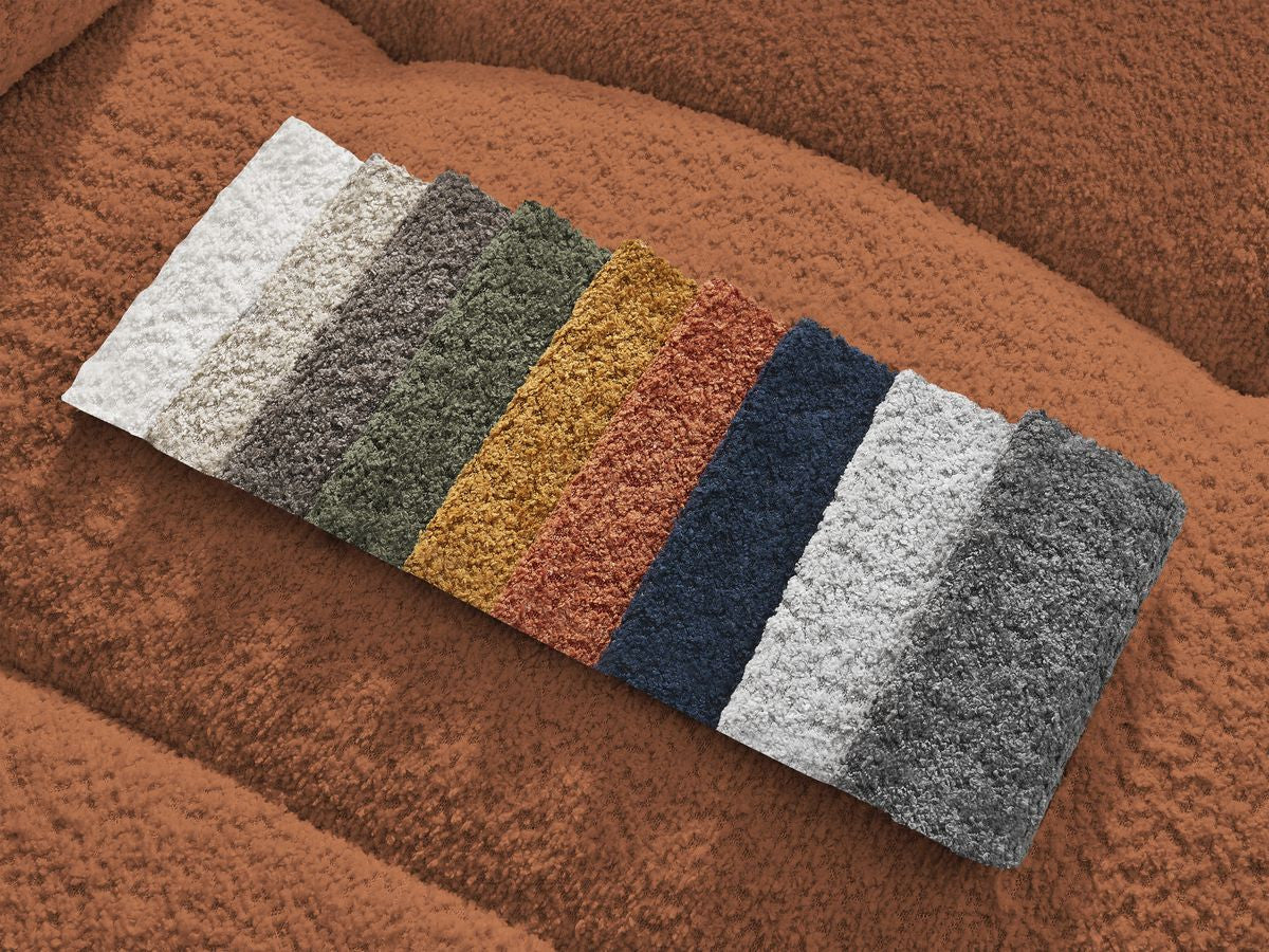 Roxelane - Pouf - Tissu Bouclette