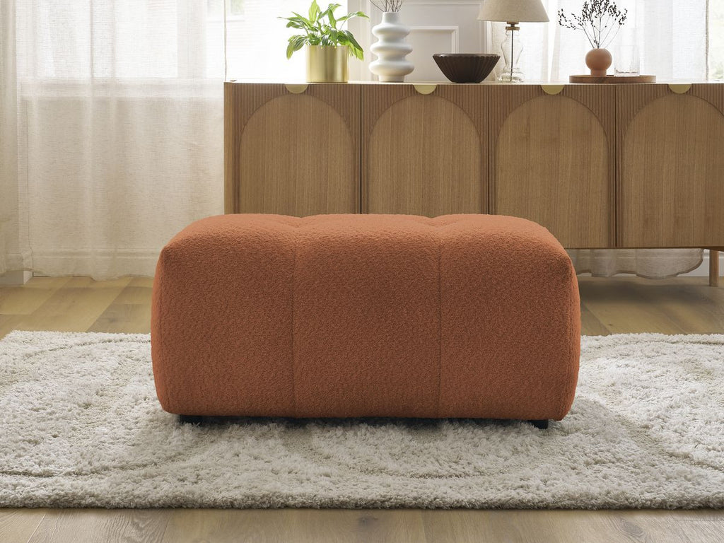 Roxelane - Pouf - Tissu Bouclette