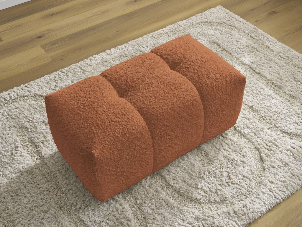Roxelane - Pouf - Tissu Bouclette