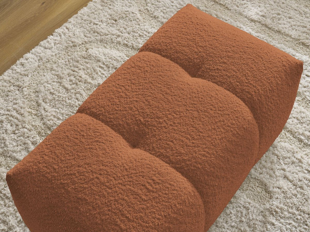 Roxelane - Pouf - Tissu Bouclette