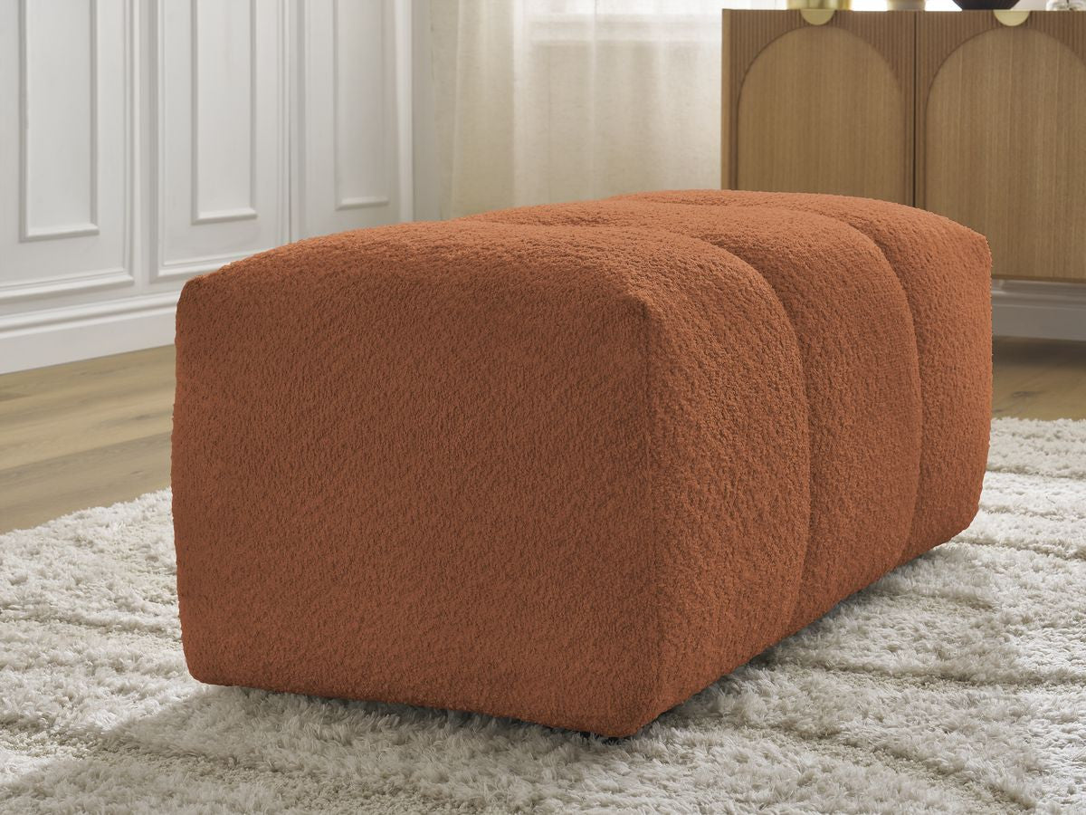 Roxelane - Pouf - Tissu Bouclette