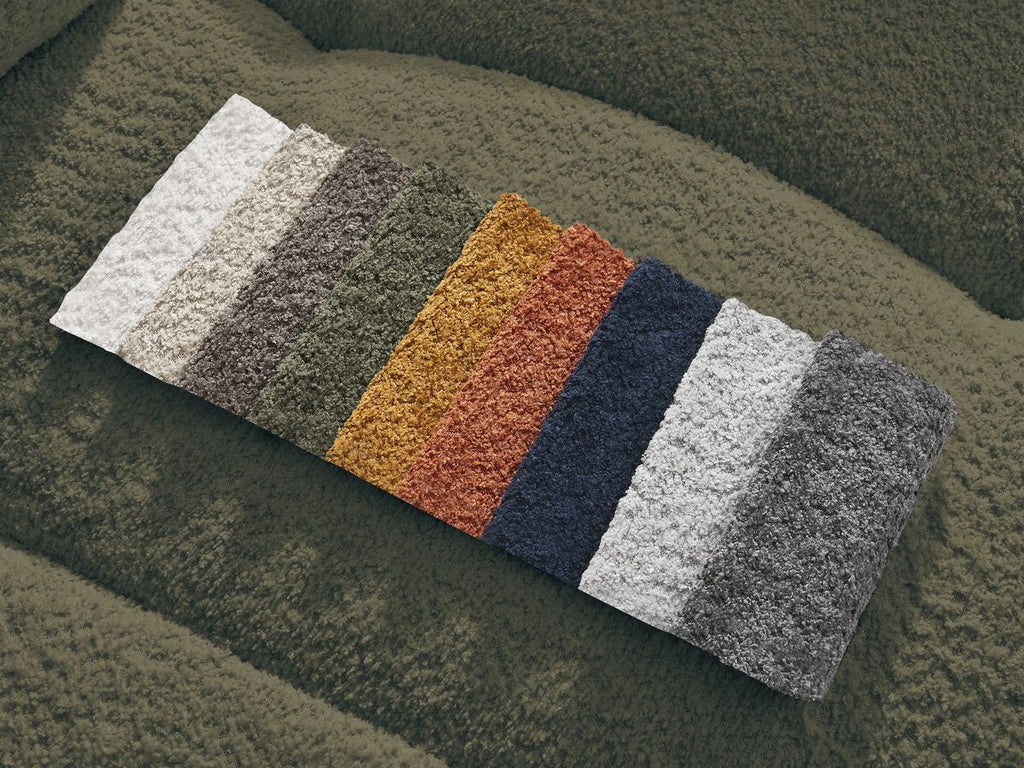 Roxelane - Pouf - Tissu Bouclette