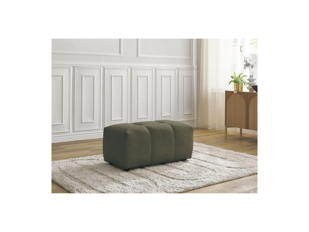 Roxelane - Pouf - Tissu Bouclette