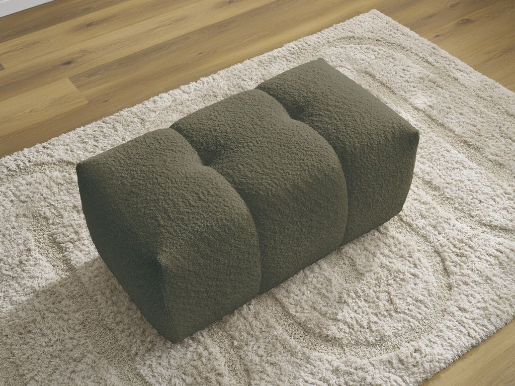 Roxelane - Pouf - Tissu Bouclette
