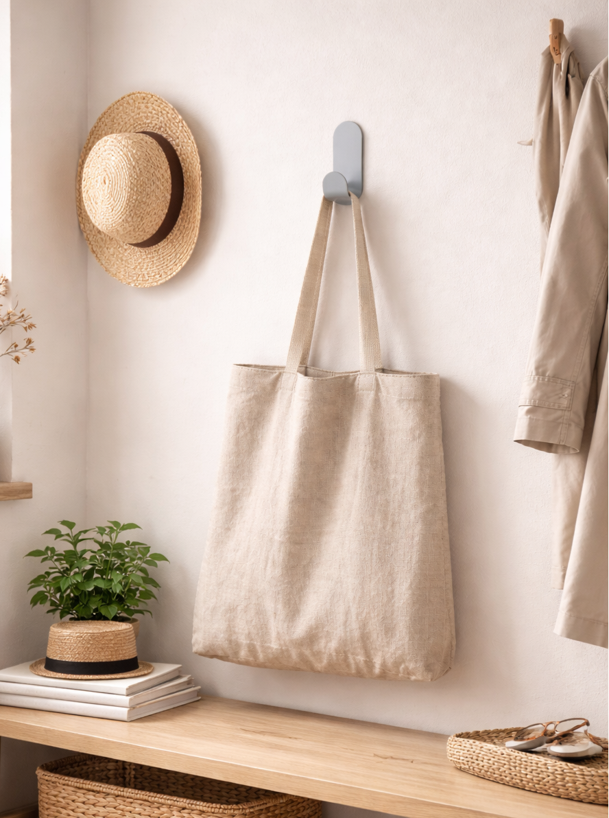 Le Malin - Wall Hook - Steel - Metallic Grey