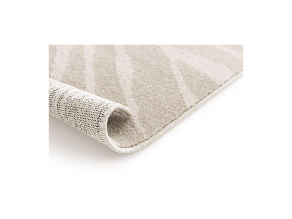 Zayn - Low-Pile Rug - Abstract Pattern - Beige