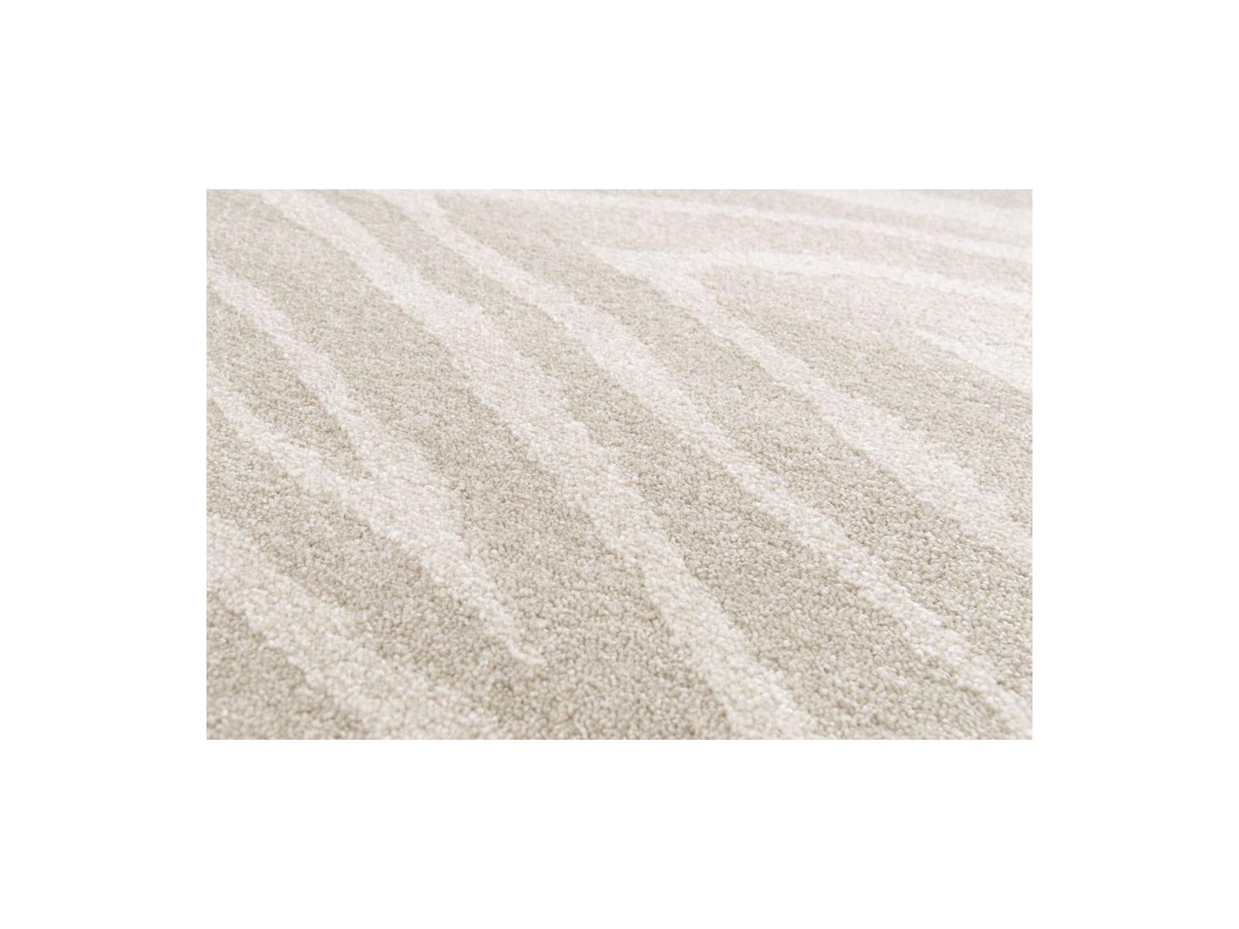 Zayn - Low-Pile Rug - Abstract Pattern - Beige