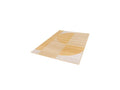 Irena - Tapis Poils Ras - Motif Abstrait - Jaune