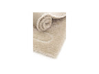 Cyrello - Tapis Poils Longs - Motif Graphique - Beige