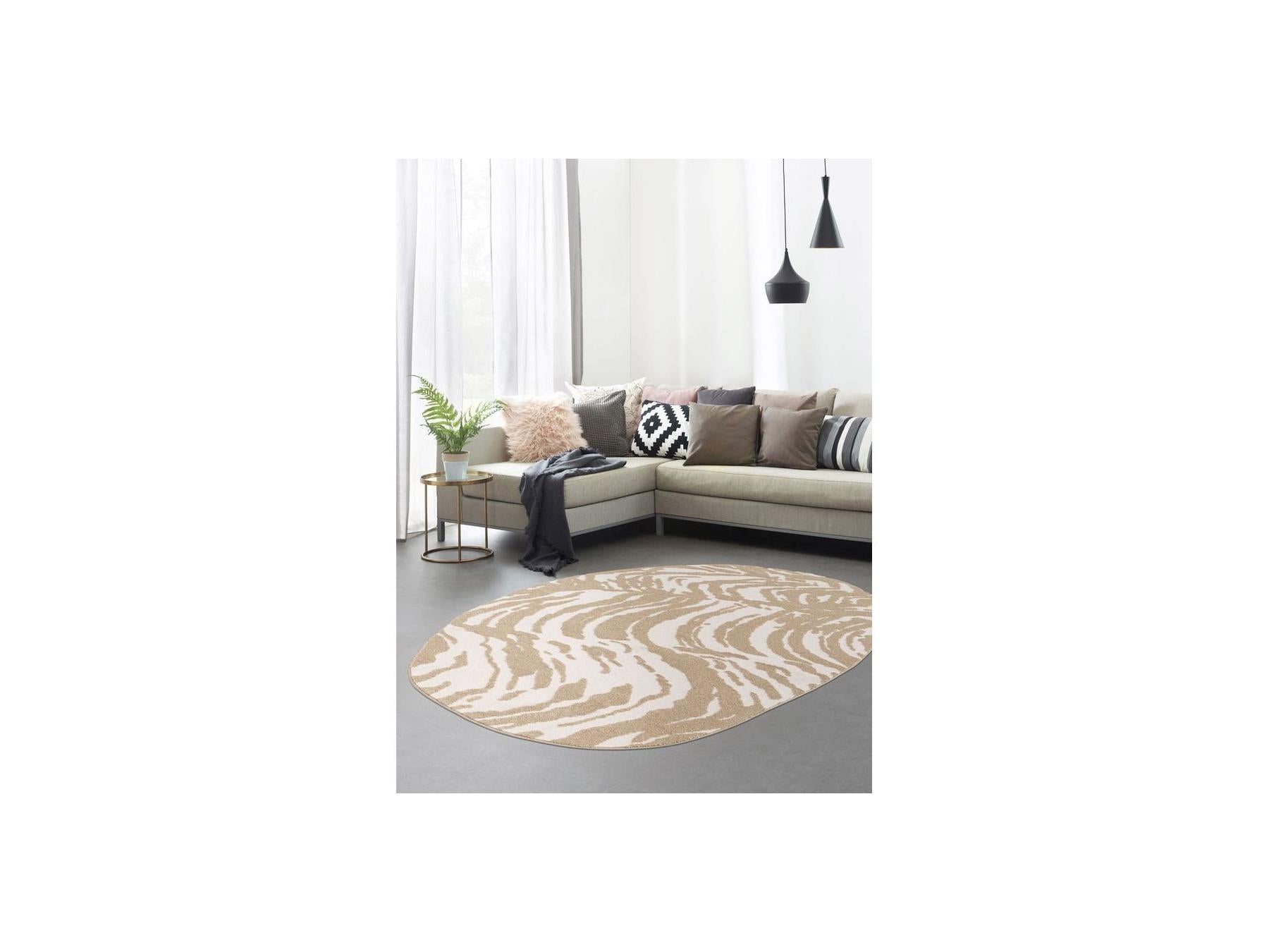 Orian - Short-Pile Rug - Abstract Pattern - Brown