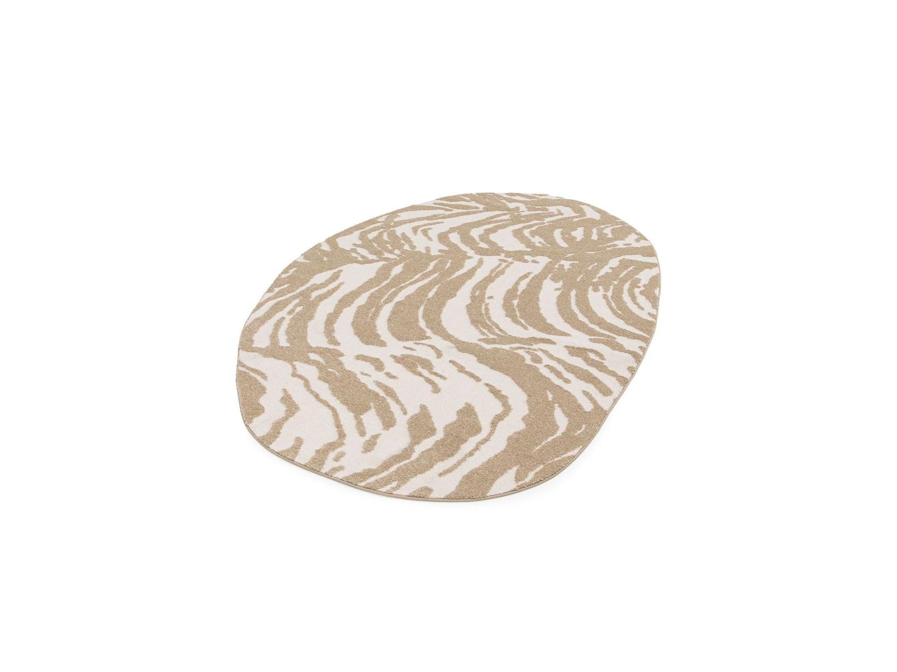 Orian - Short-Pile Rug - Abstract Pattern - Brown