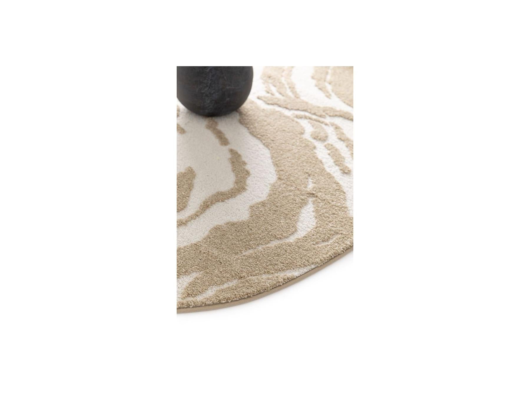 Orian - Short-Pile Rug - Abstract Pattern - Brown