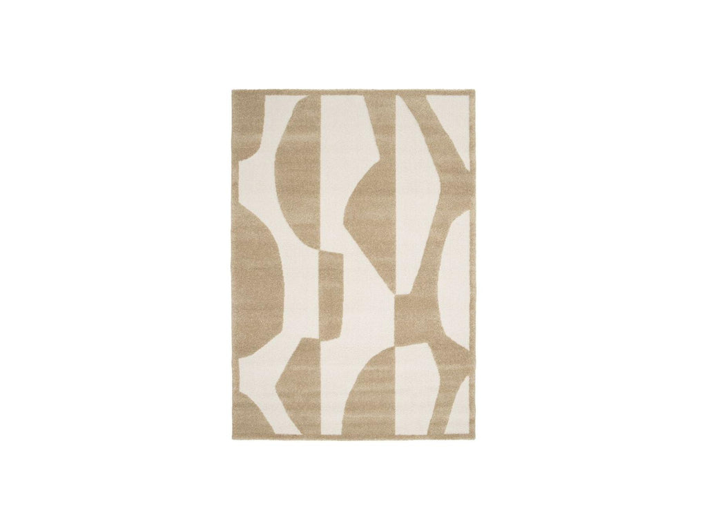 Elior - Short-Pile Rug - Abstract Pattern - Brown