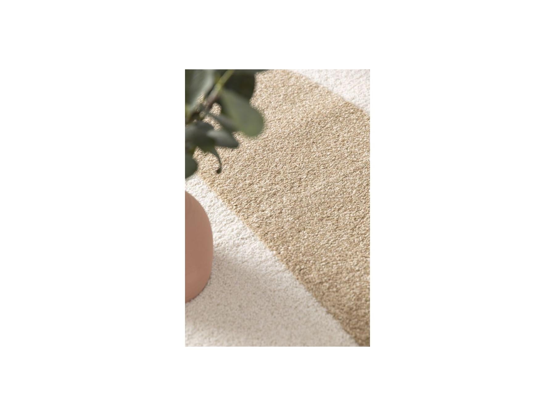 Elior - Short-Pile Rug - Abstract Pattern - Brown