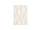 Elior - Tapis Poils Courts - Motif Abstrait - Beige