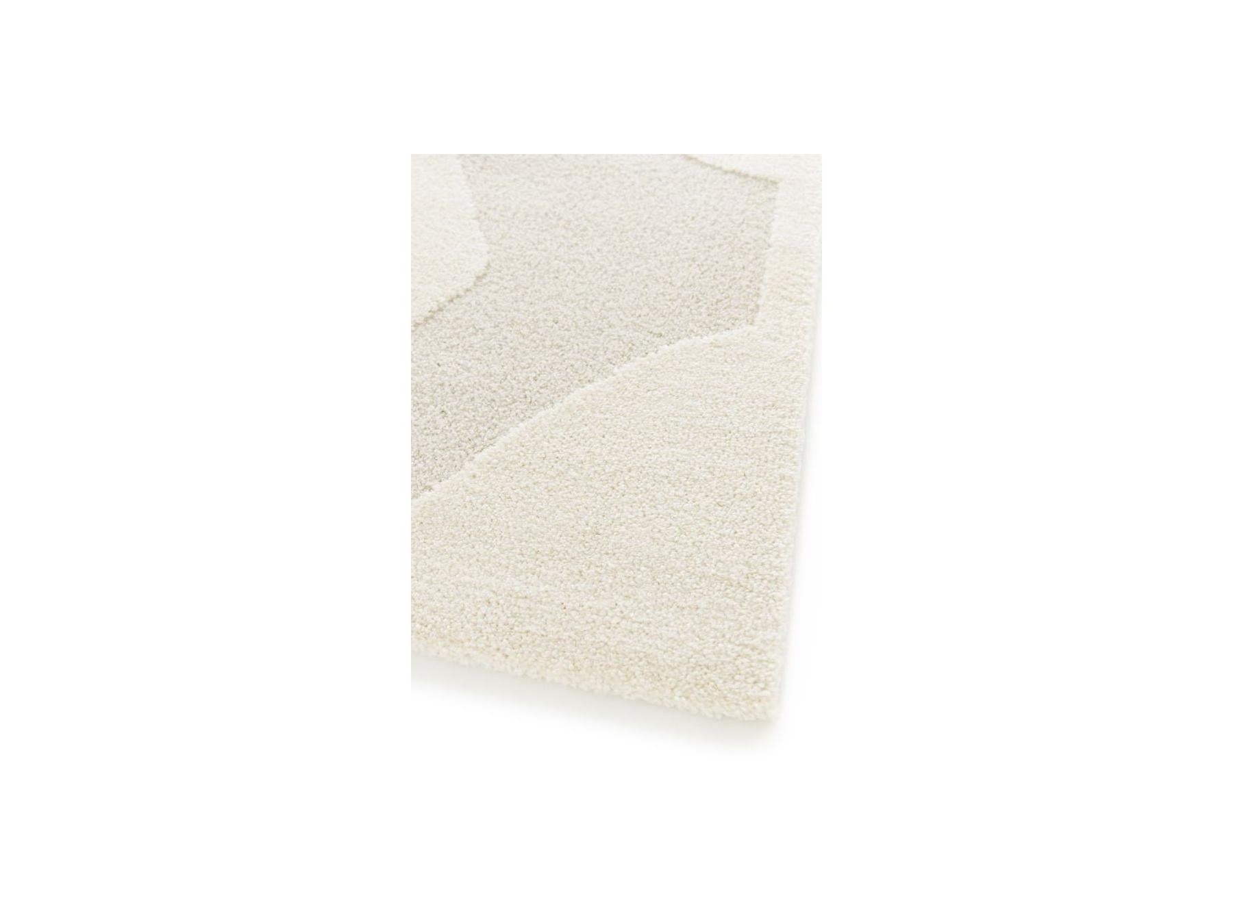 Elior - Tapis Poils Courts - Motif Abstrait - Beige