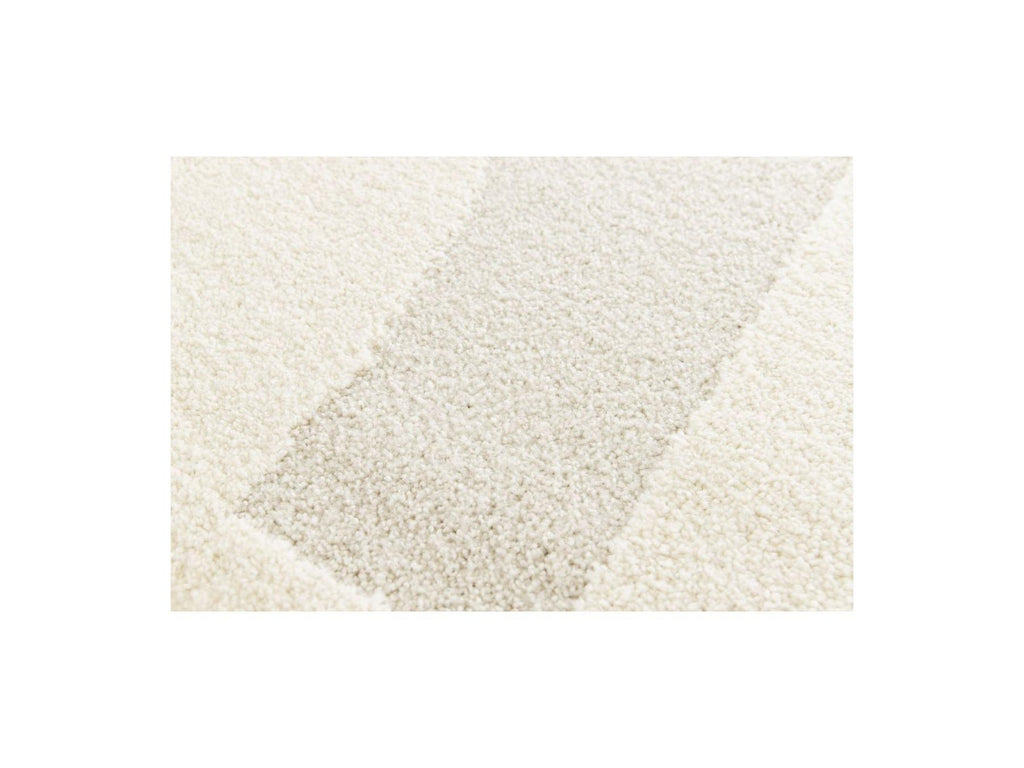 Elior - Tapis Poils Courts - Motif Abstrait - Beige