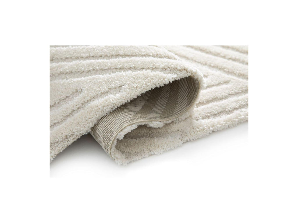 Stan - Short-Pile Rug - Abstract Pattern - Beige