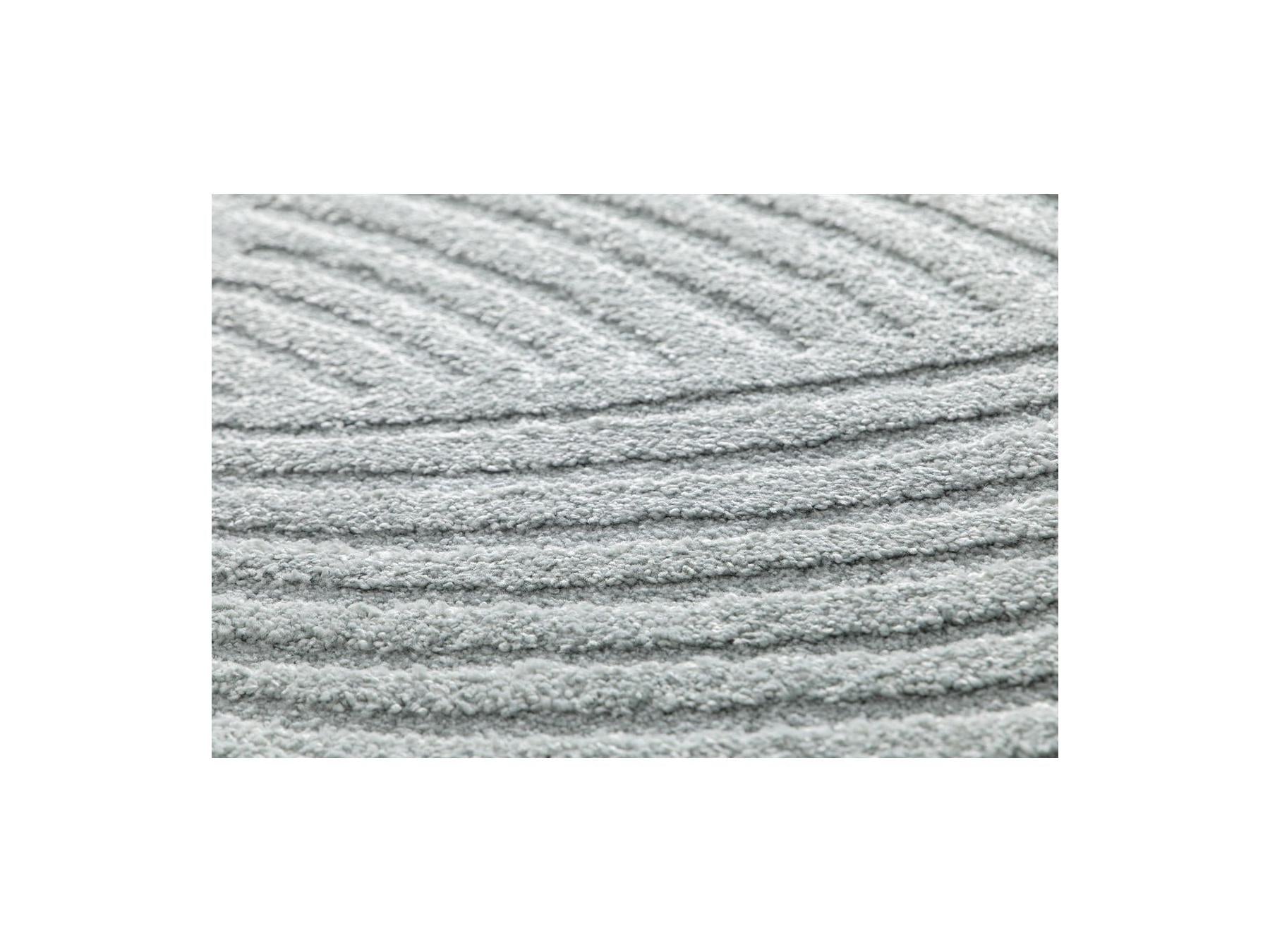 Stan - Tapis Poils Courts - Motif Abstrait - Bleu
