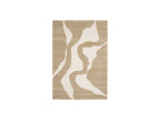Colas - Tapis Poils Courts - Motif Abstrait - Marron