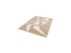 Colas - Tapis Poils Courts - Motif Abstrait - Marron
