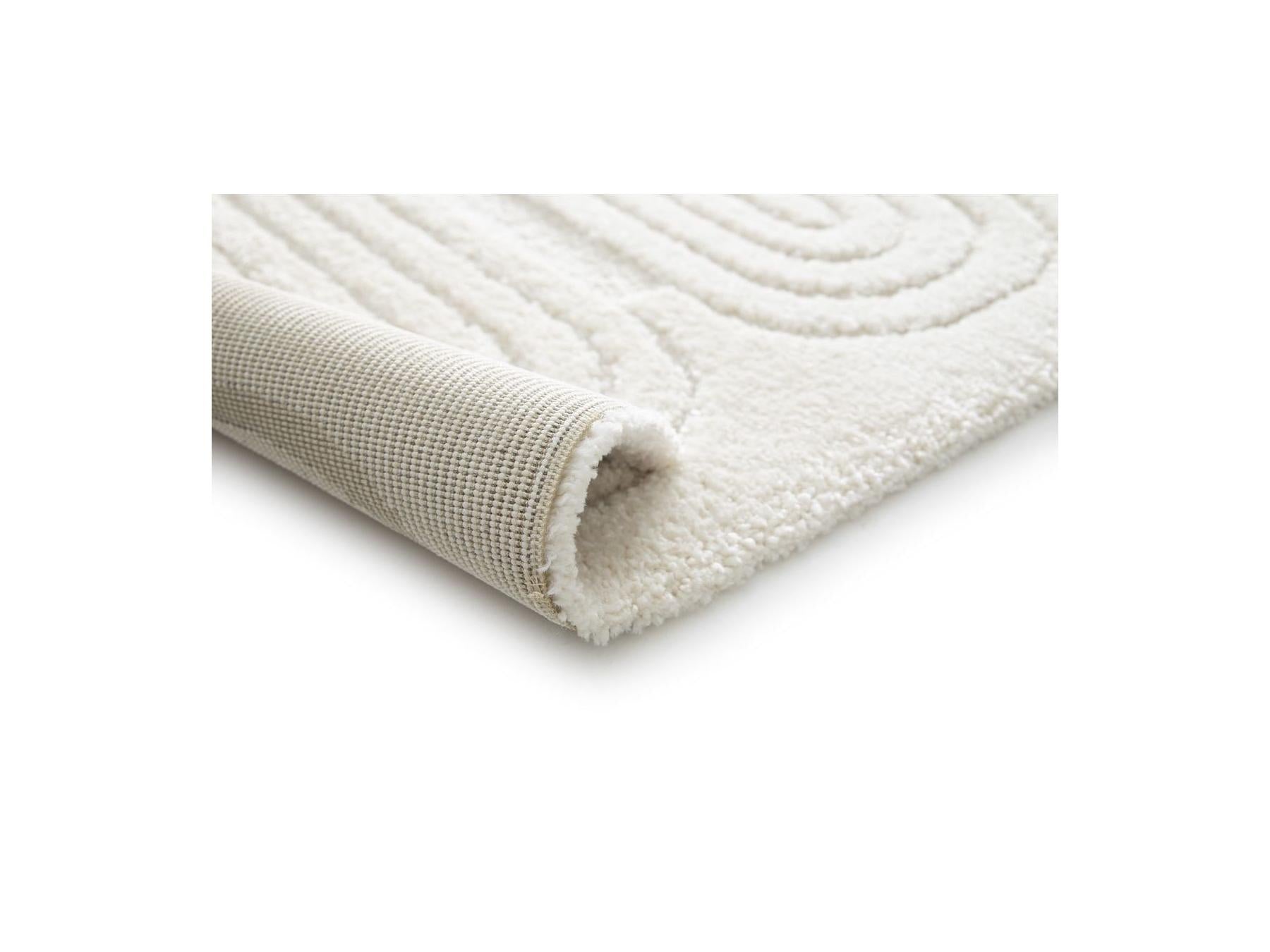 Iago - Short-Pile Rug - Graphic Pattern - Beige