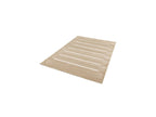 Iago - Tapis Poils Courts - Motif Graphique - Marron