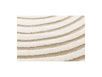 Briac - Tapis Poils Courts - Motif Géométrique - Marron