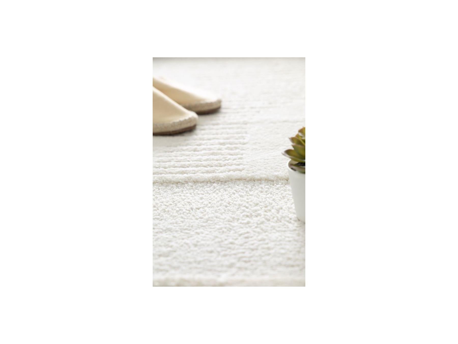 Clotaire - Short-Pile Rug - Abstract Pattern - Beige