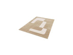 Clotaire - Short-Pile Rug - Abstract Pattern - Brown