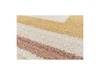 Loan - Tapis Poils Longs - Motif Graphique - Jaune