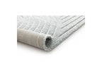 Herve - Tapis Poils Ras - Motif Abstrait - Bleu