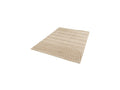 Herve - Low-Pile Rug - Abstract Pattern - Brown