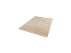 Herve - Low-Pile Rug - Abstract Pattern - Brown