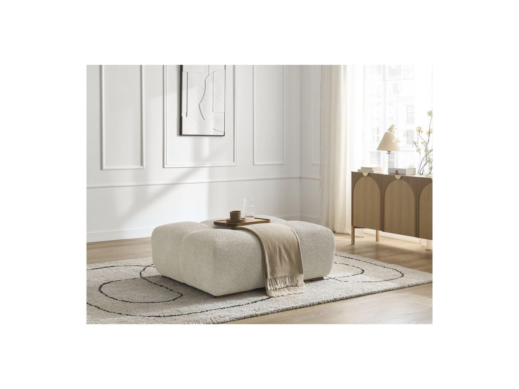 Anakin - Pouf - Tissu Bouclette