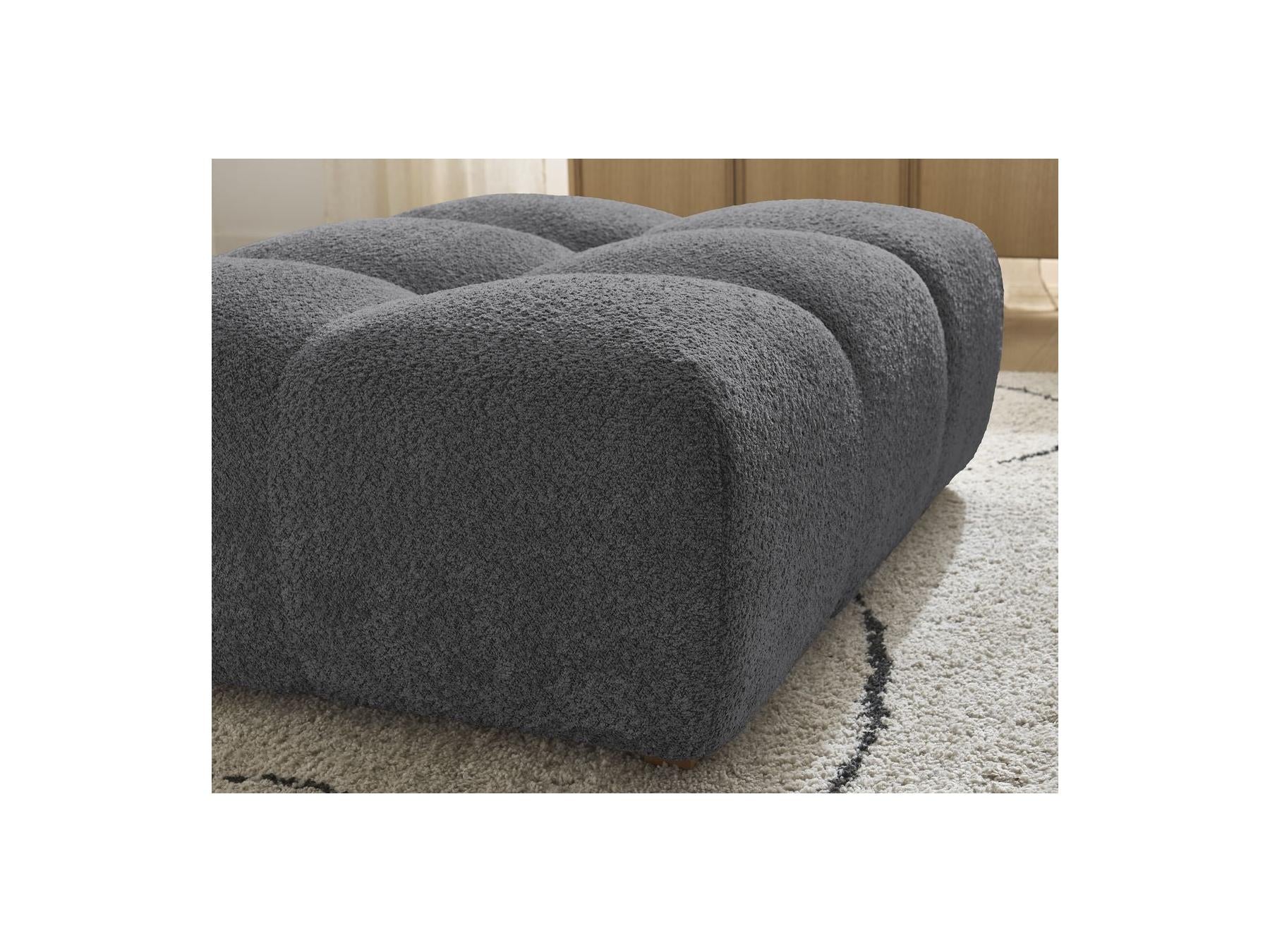 Anakin - Pouf - Tissu Bouclette