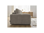 Anakin - Fixed Straight 3-Seater Sofa - Bouclé Fabric - 2 Cushions