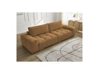 Anakin - Fixed Straight 3-Seater Sofa - Bouclé Fabric - 2 Cushions
