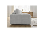 Anakin - Fixed Straight 3-Seater Sofa - Bouclé Fabric - 2 Cushions