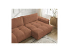 Anakin - Fixed Panoramic Sofa - Bouclé Fabric - 3 Cushions
