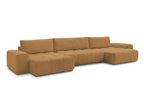 Anakin - Fixed Panoramic Sofa - Bouclé Fabric - 3 Cushions