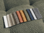 Anakin - Fixed Panoramic Sofa - Bouclé Fabric - 3 Cushions