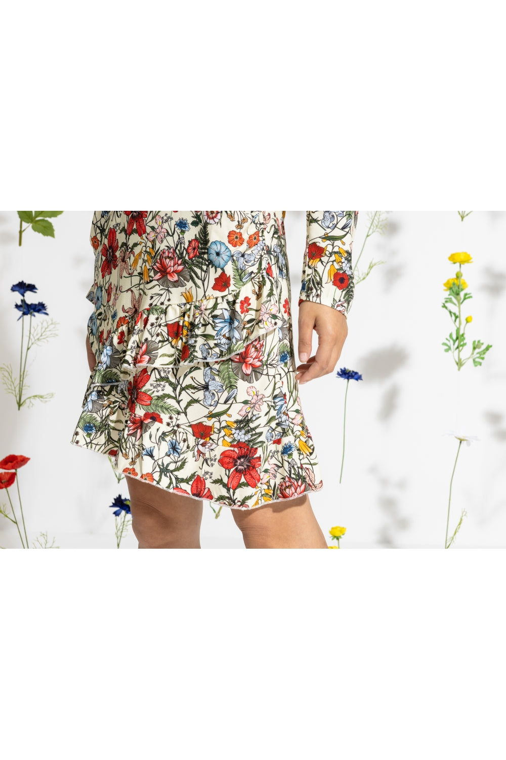 The Lucy Poppy Flower Dress